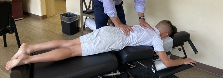Chiropractor Oro Valley AZ Daniel Marsh Adjusting Client